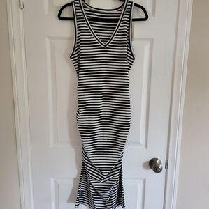 Striped tank dress